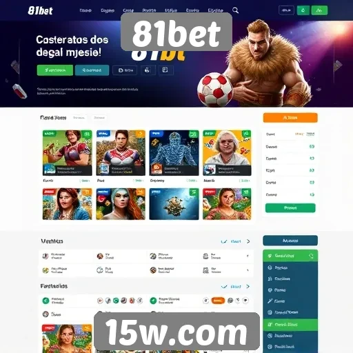 Interface do usuário e experiência no 81bet